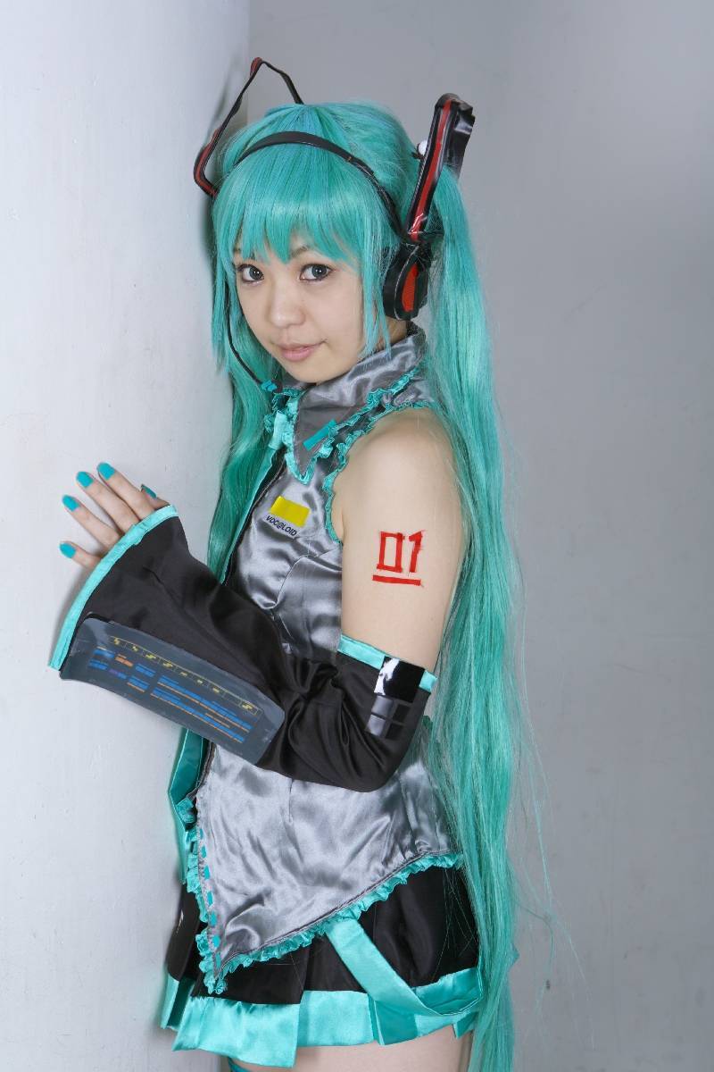 [Cosplay]  Vocaloid - Sexy Hatsune Miku